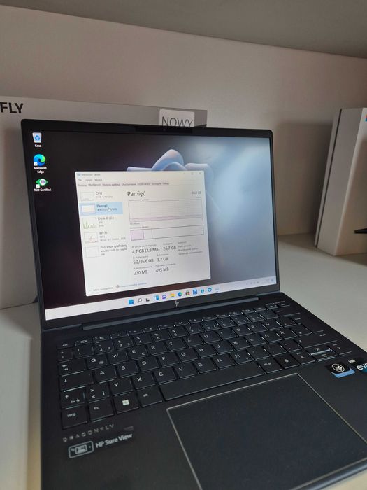 Laptop hp Elite Dragonfly 13.5" G3 i7 32gb ram 1tb ssd 11 pro
