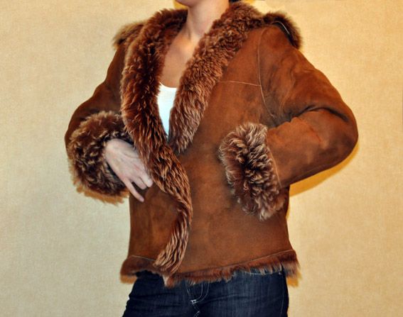 Kożuch NATURANY futro zimowe - Golda Leather zimowy OCHNIK