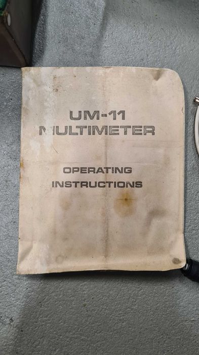 Miernik Multimeter UM 11 pokrowiec polska produkcja