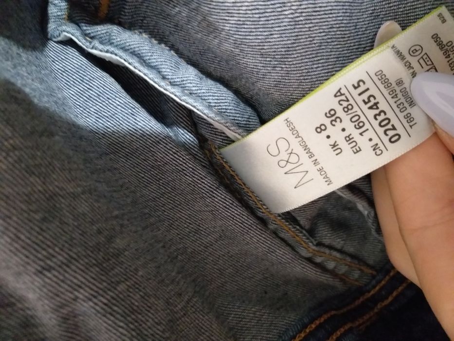 Kurtka dżinsowa katana Marks&Spencer Aztec S 36