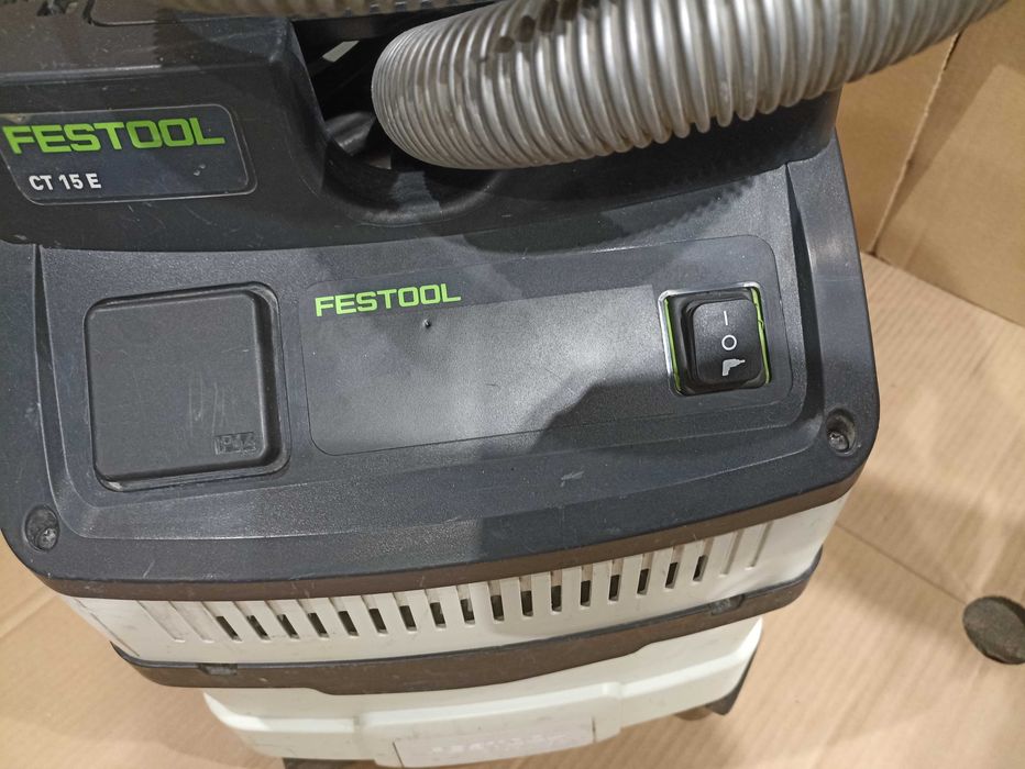 Odkurzacz przemysłowy Festool CT 15 E z wężem