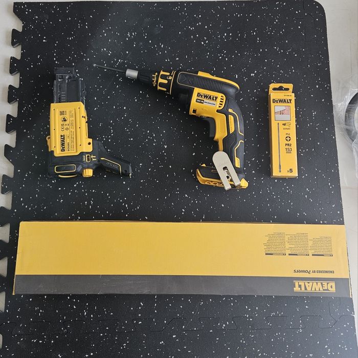 Wkrętarka do GK DeWalt DCF620 + magazynek DCF6202