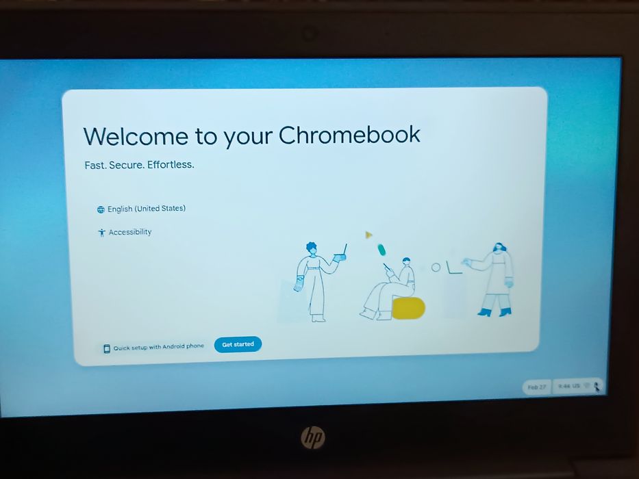 Хромбук Chromebook HP 11A G8 EE 4/16