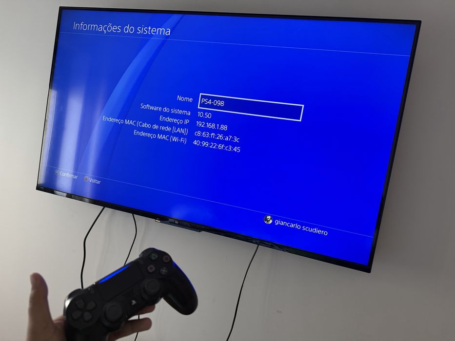 Playstation 4 slim versão 10.50 completo