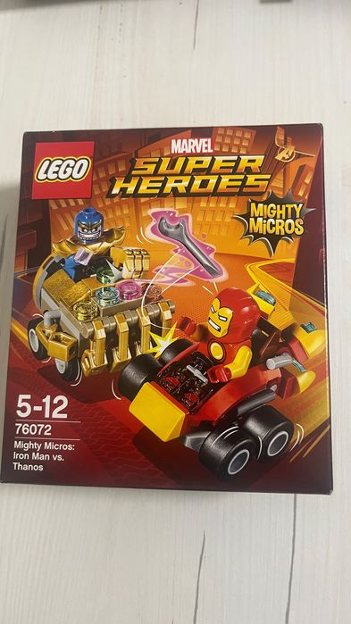 LEGO Marvel Mighty Micros 76072 – Iron Man vs. Thanos | Caixa Fechada