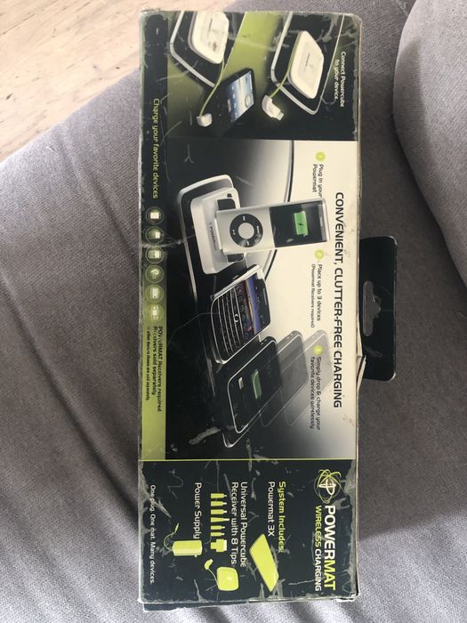 Бездротова зарядка Powermat 3X Універсальна