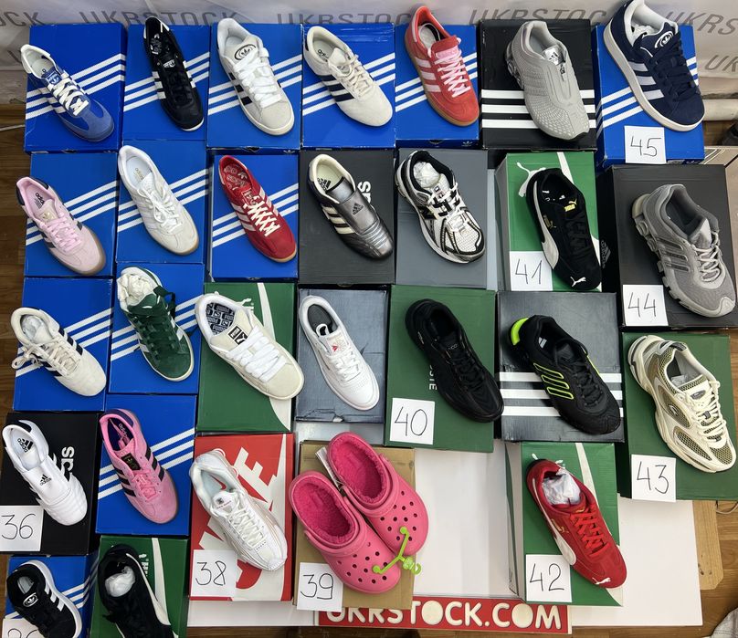 Кросівки adidas, asics, vans, new balance, convers, lacoste