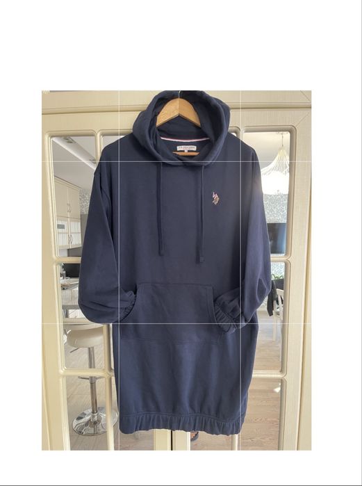 платье-худи свитшот u.s. polo assn. оригинал