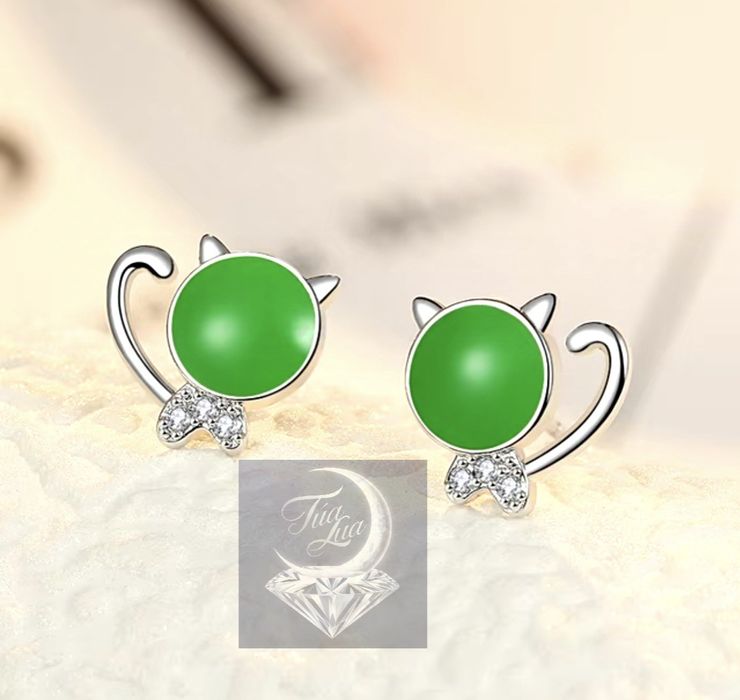 Brincos Tua Lua em prata