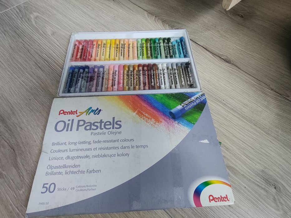 Pastele olejne Pentel Arts 50 kolorów