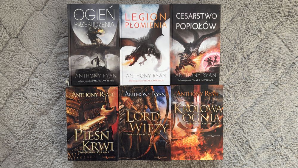 Trylogie Draconis Memoria Kruczy Cień Anthony Ryan