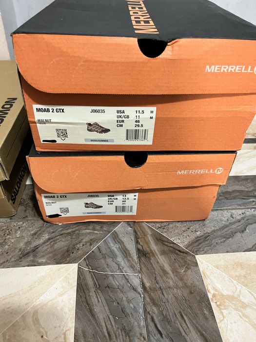 трекінгові черевики Merrell Moab 2 нові. розмір в наявності 46,.,48.,