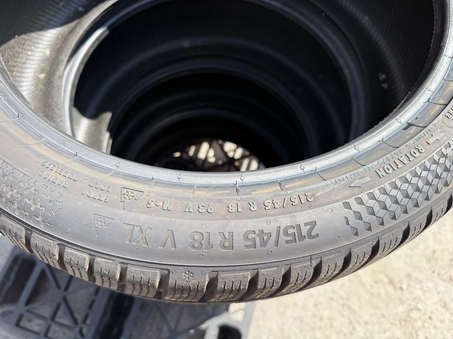 215/45 r18 Continental WinterContact TS870P Резина зимняя 95%