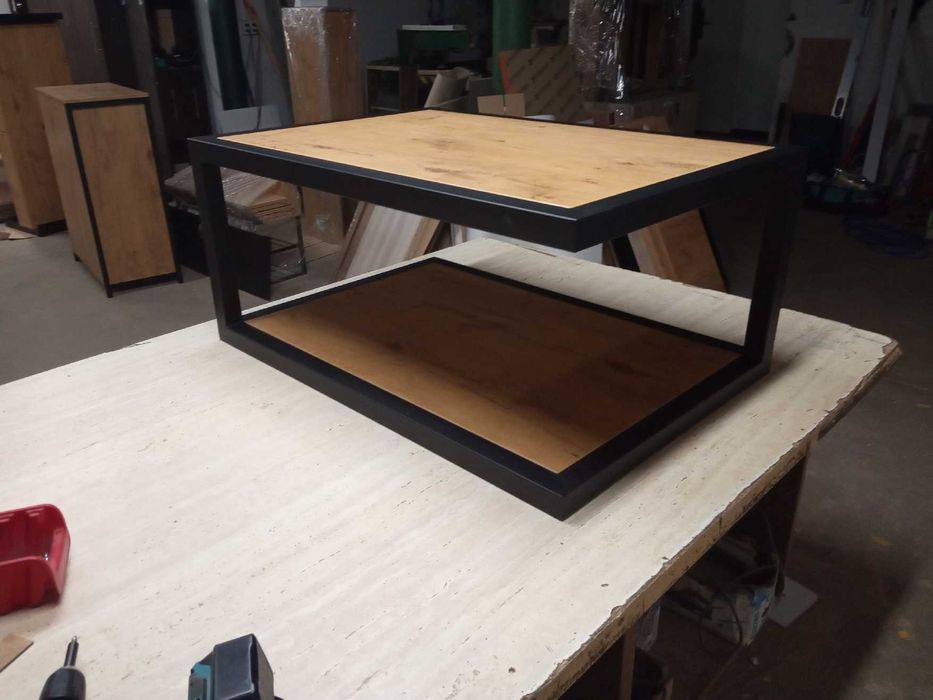 Ława stolik Loft BRIT dąb Lancelot Craft Sonoma Artisan Wotan Halifax