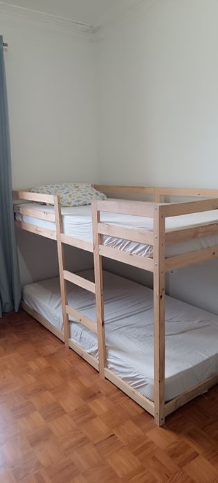 Cama Beliche em Madeira
