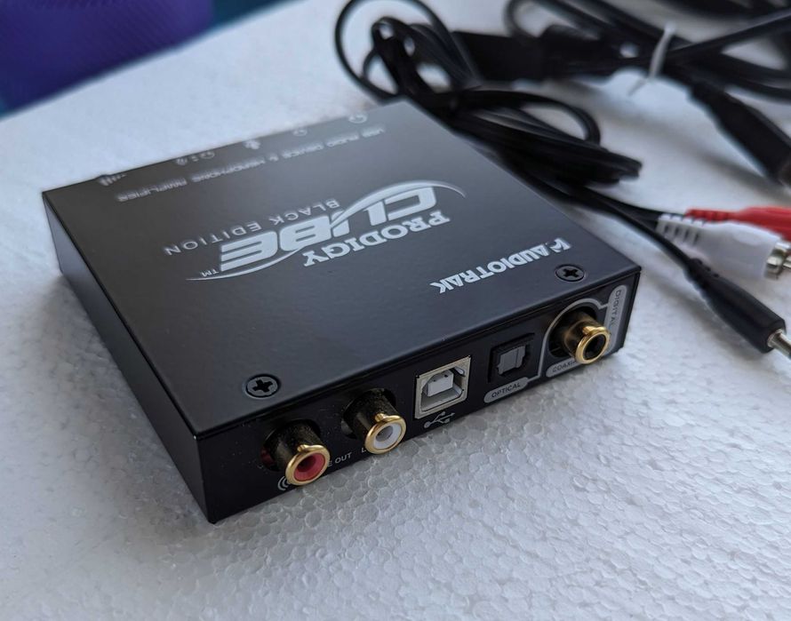 Зовнішня звукова карта Audiotrak Prodigy Cube Black Edition USB: 1 800 ...