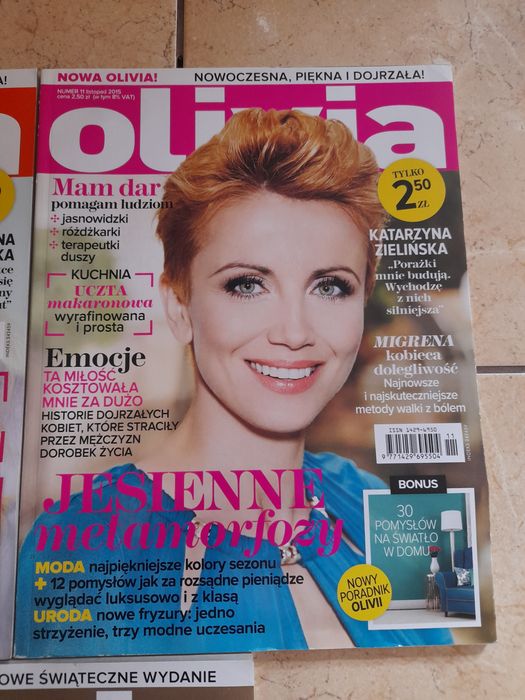 Zestaw czasopism Olivia z 2015 roku