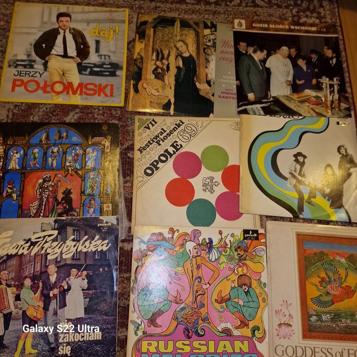 Zestaw płyt z PRL