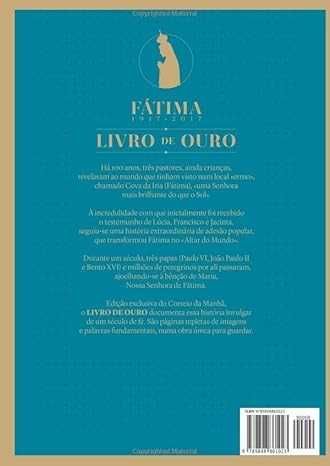 Fátima Livro de Ouro Centenário das Aparições de Fátima