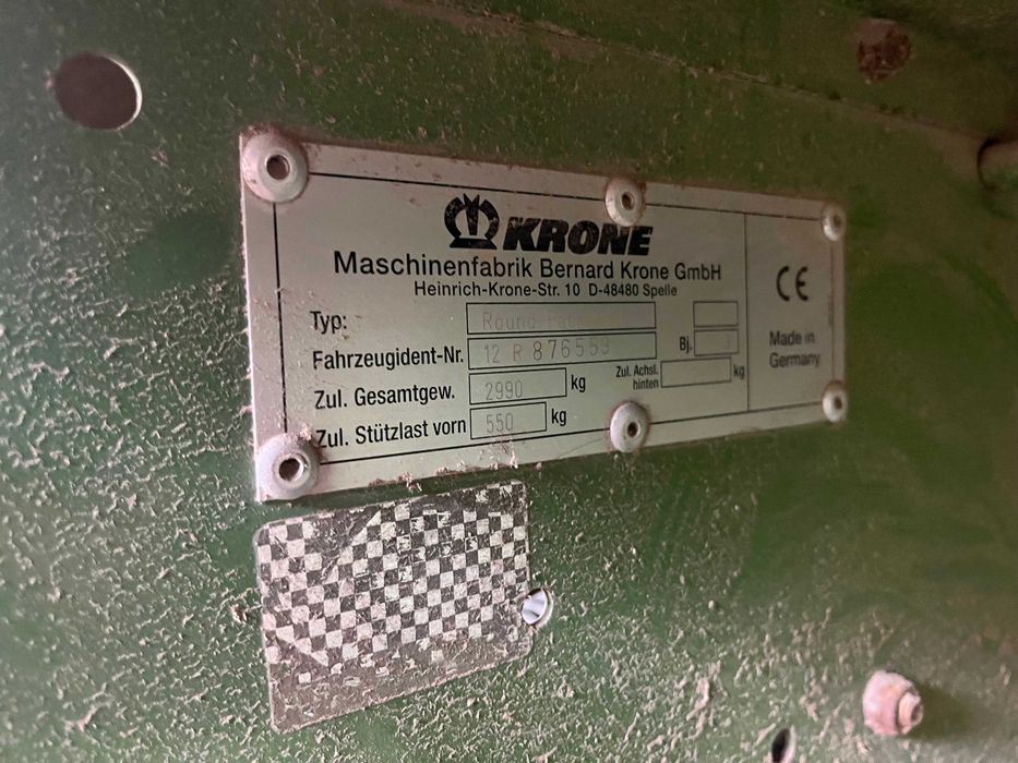 Преспідбирач рулонний Krone Round-1,5, 2013р