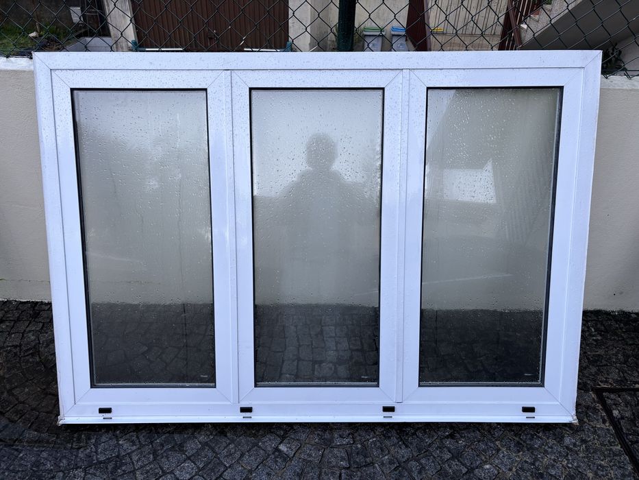 Janelas Aluminio 3folhas e 2folhas com vidro duplo Climair 95