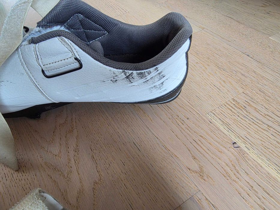 Buty szosowe Shimano SH-RP200 RP2 SPD-SL używane białe rozmar 46
