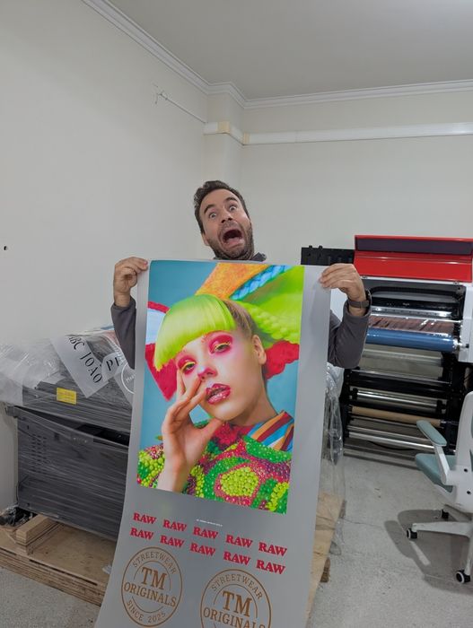 Impressão DTF 56cm 12 CORES - Entrega em 24h