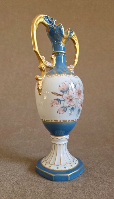 Wazon, amfora porcelanowa - Royal Dux, Czechosłowacja