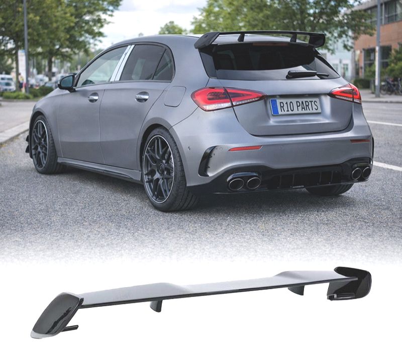 AILERON TRASEIRO MERCEDES CLASE A W177 18- LOOK AMG A45 PIANO BLACK
