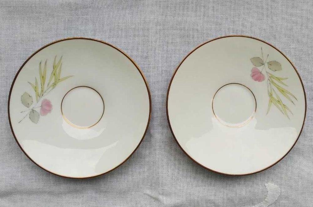 Dwa spodki pod filiżankę do kawy Rosenthal