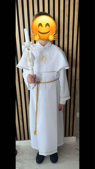 Alba szatka komunijna 140cm jak nowa