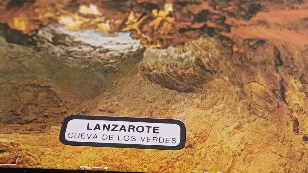 Vintage Zestaw podkładek  LANZAROTE Hiszpania /RETRO