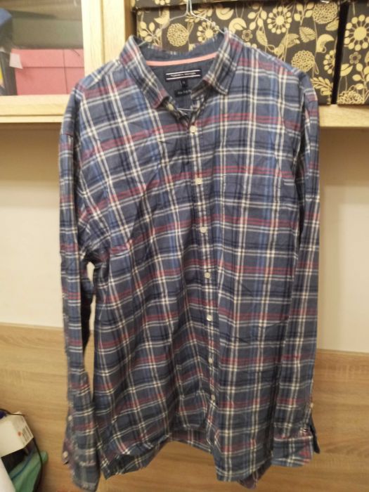 Granatowa koszula Tommy Hilfiger rozmiar XL