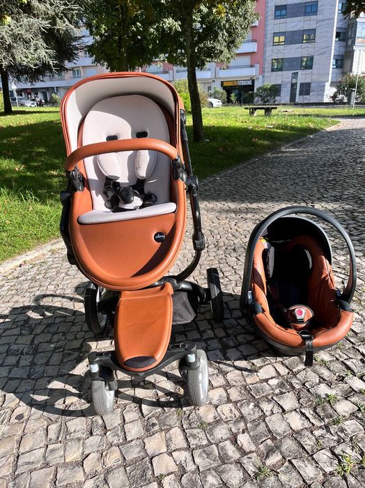 Carrinho de bebé Mima Xari + Ovo / Ovinho - Cadeira Auto