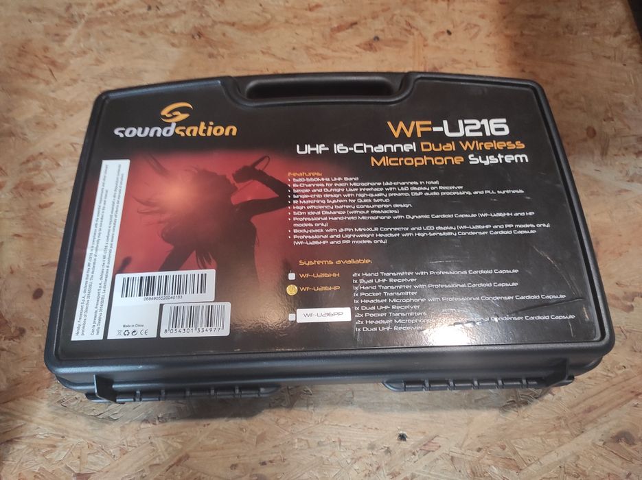 Mikrofony bezprzewodowe Wf-U216