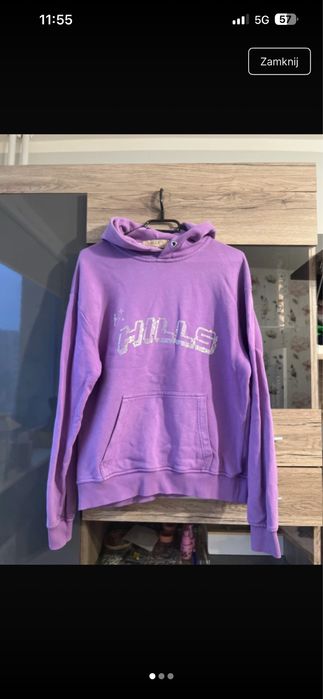 Liliowa bluza hills