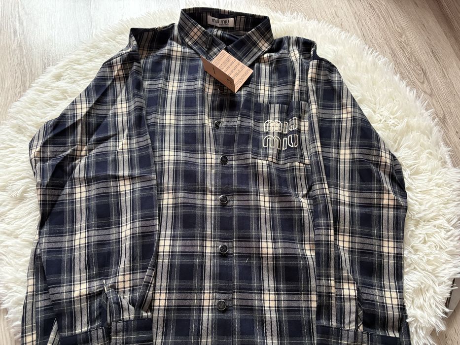 Сорочка жіноча міу міу в двох кольорах ,сорочка женская миу миу