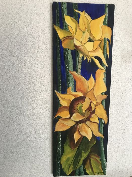 Pintura em tela.