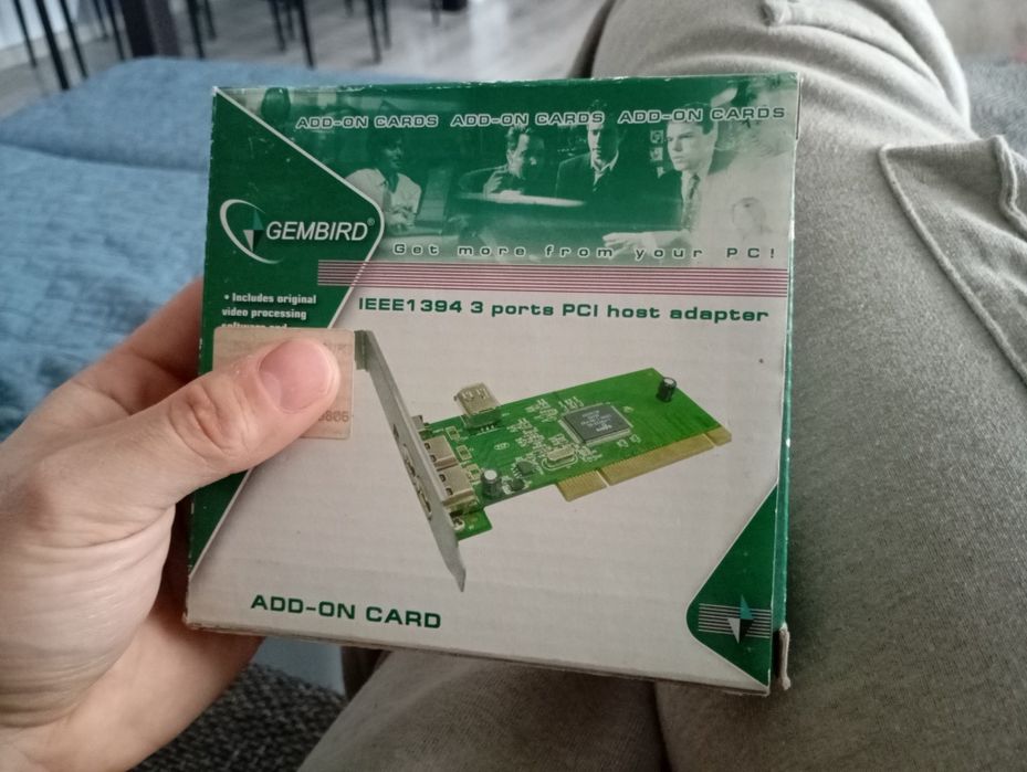 Karta FireWire IEEE1394 3 ports PCI