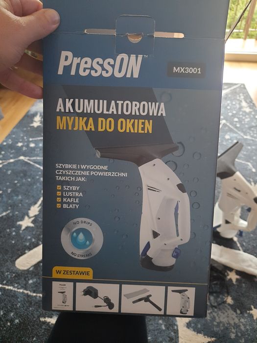 Akumulatorowa myjka do okien