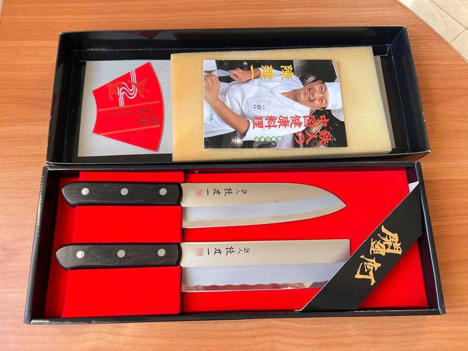 Набор кухонных японских ножей Sekí Yoshíkazu сантоку и накири