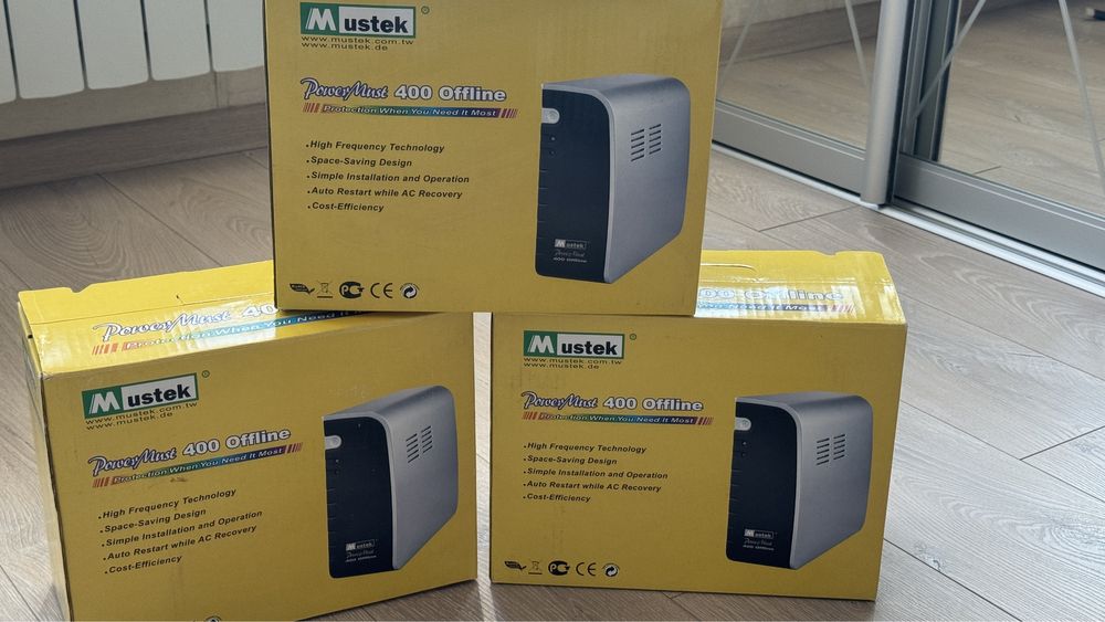 Джерело безперебійного живлення Mustek PowerMust 400,UPS безперебійник