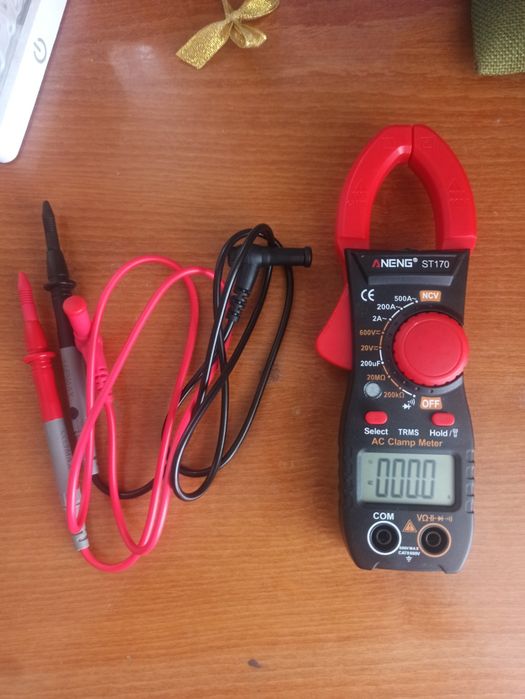 Електро кліщі, тестер.