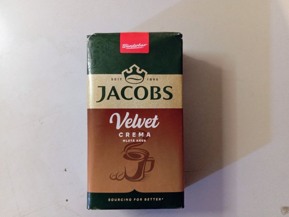 Kawa mielona Jacobs Velvet Crema 250g 5 opakowań