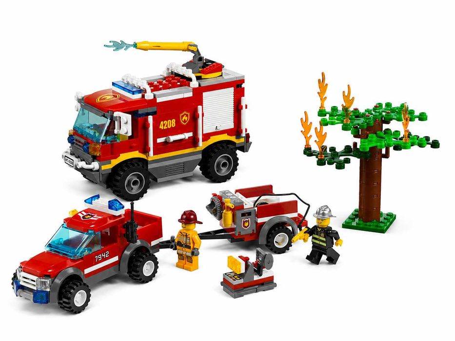 LEGO® City  Caminhão dos Bombeiros #4208 + #7942