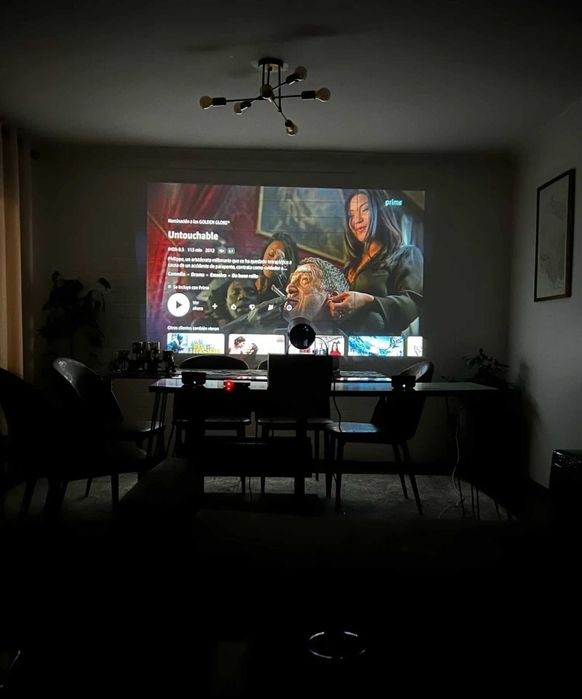 Портативный проэктор 4K Android 11, домашний кинотеатр