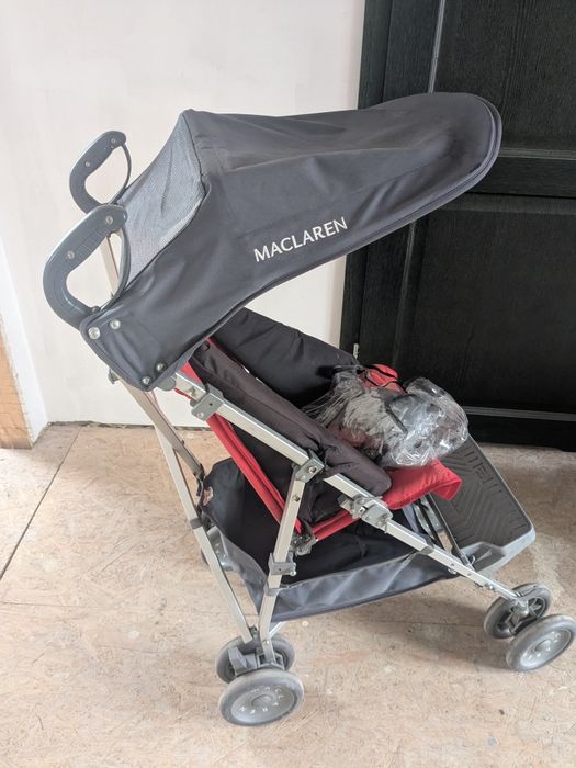 Wózek parasolka maclaren major elite dla dziecka niepełnosprawnego
