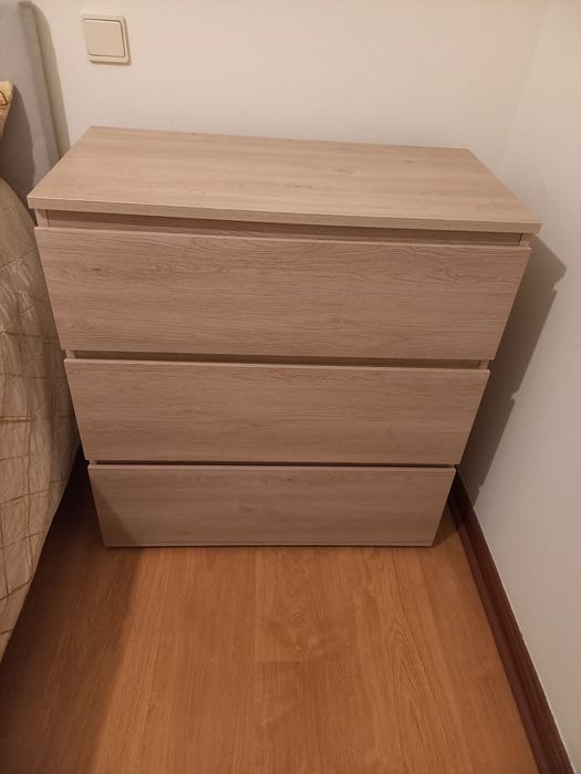3 Comodas de 3 gavetas
