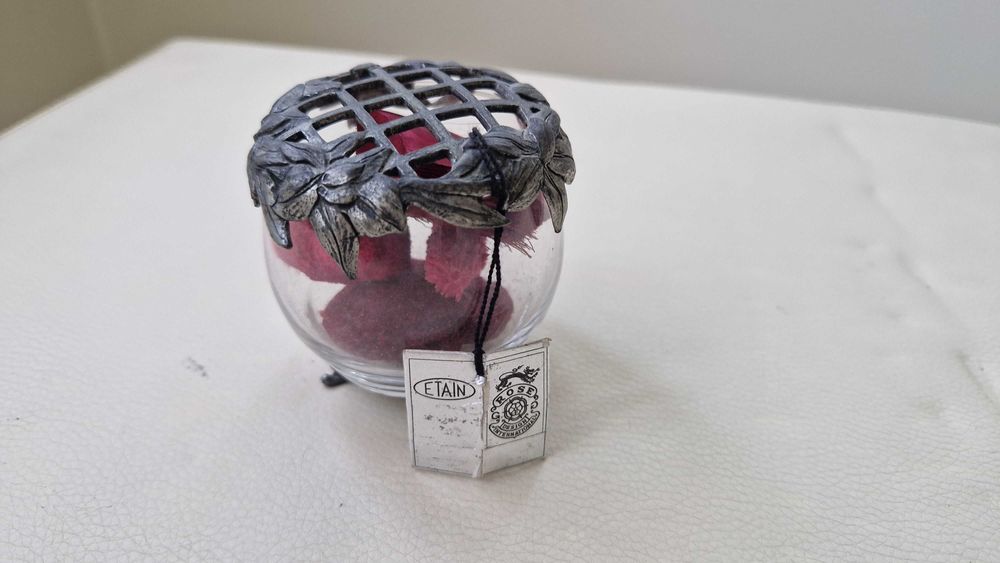 Caixa de Potpourri, fragância Rose
