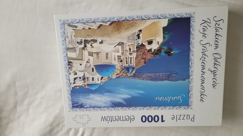 Puzzle Santorini 1000 elementów Nowe